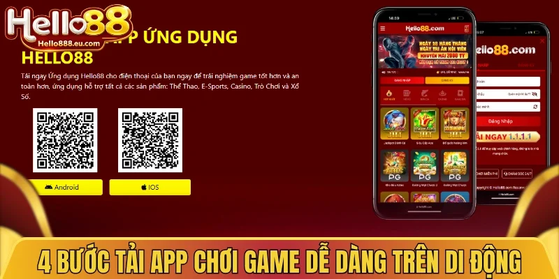 4 bước tải app chơi game dễ dàng trên di động