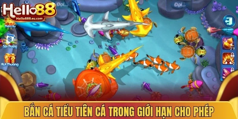 Bắn Cá Tiểu Tiên Cá - Săn Thường Bao La, Nhận Quà Cực Đã 4 Bắn cá Tiểu Tiên Cá trong giới hạn cho phép
