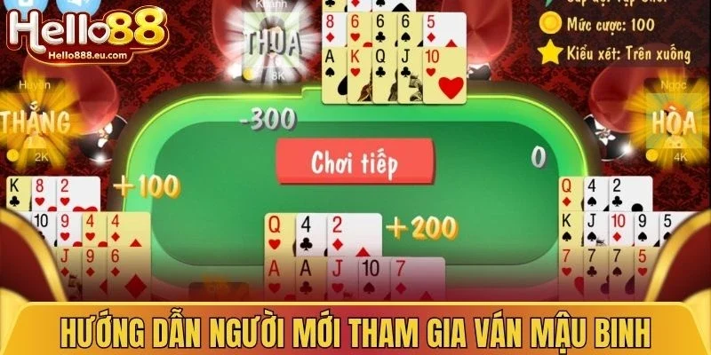 Hướng dẫn người mới tham gia ván mậu binh
