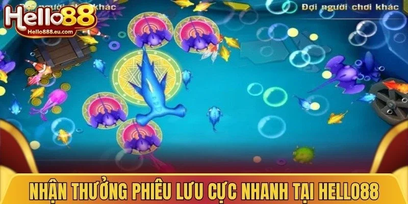 Bắn Cá Tiểu Tiên Cá - Săn Thường Bao La, Nhận Quà Cực Đã 3 Nhận thưởng phiêu lưu cực nhanh tại Hello88