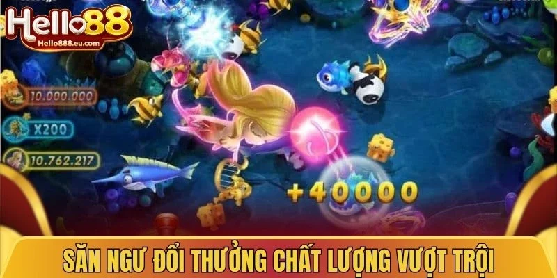 Bắn Cá Tiểu Tiên Cá - Săn Thường Bao La, Nhận Quà Cực Đã 2 Săn ngư đổi thưởng chất lượng vượt trội