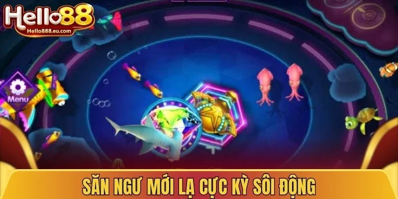 Săn ngư mới lạ cực kỳ sôi động