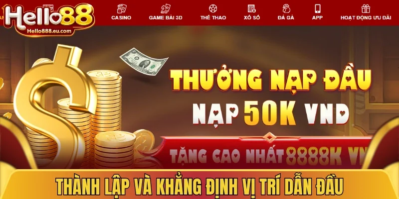 Giới Thiệu Trang Web 1 Thành lập và khẳng định vị trí dẫn đầu ngành iGaming